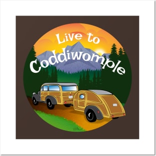 Live to Coddiwomple Posters and Art